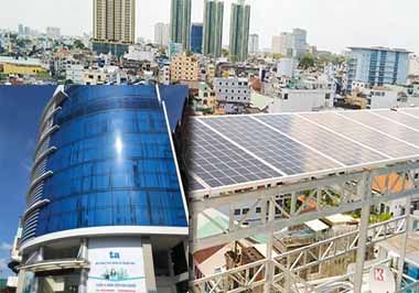 Công trình Điện Năng Lượng Mặt Trời Toà nhà Trụ sở Cholimex, Quận 5, Thành phố Hồ Chí Minh