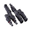 Cặp Đầu Nối MC4 Chữ T vào 2 ra 1 cho tấm pin